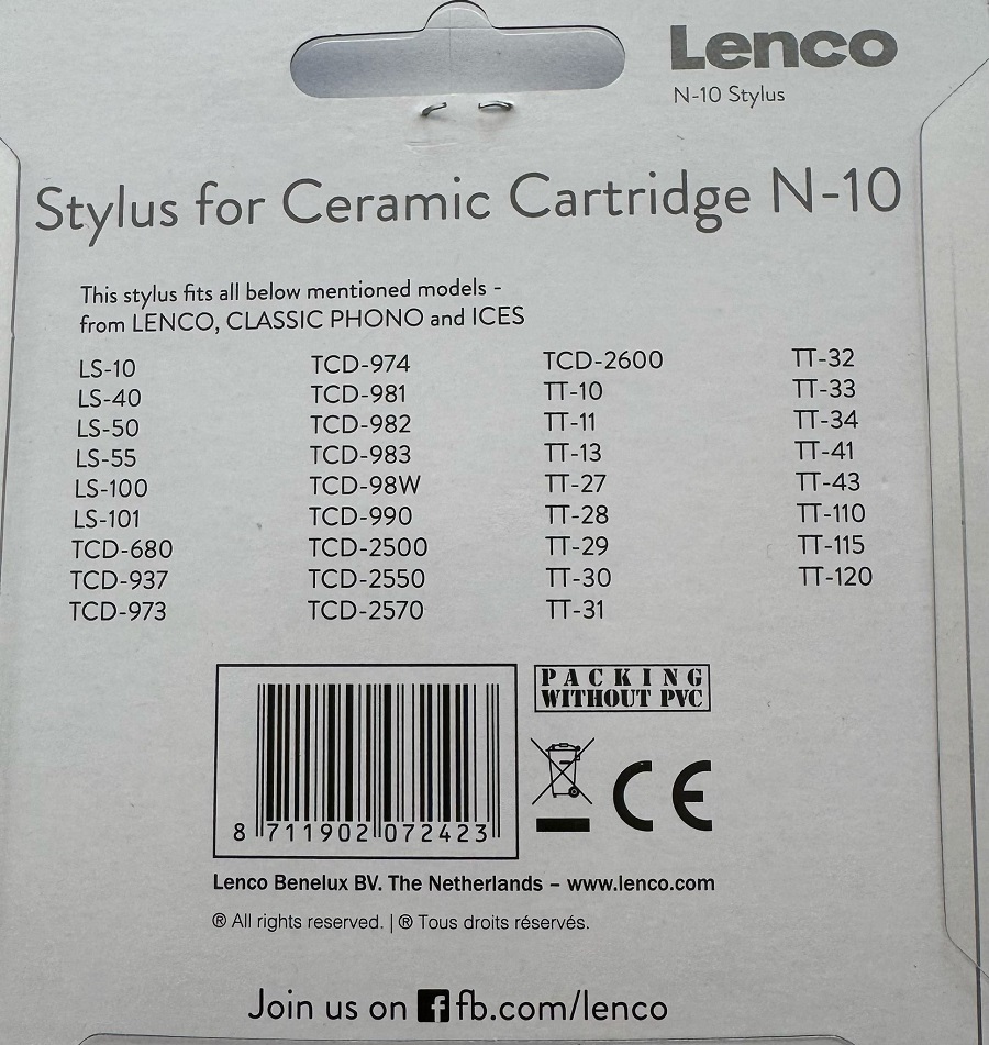 LENCO N-10 İGNE (SADECE İGNE) - Görsel 3