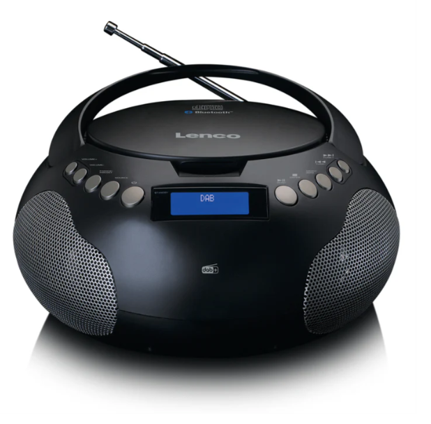 LENCO SCD-341BK - DAB+/ FM radyo ve Bluetooth® özellikli Boombox - Görsel 5