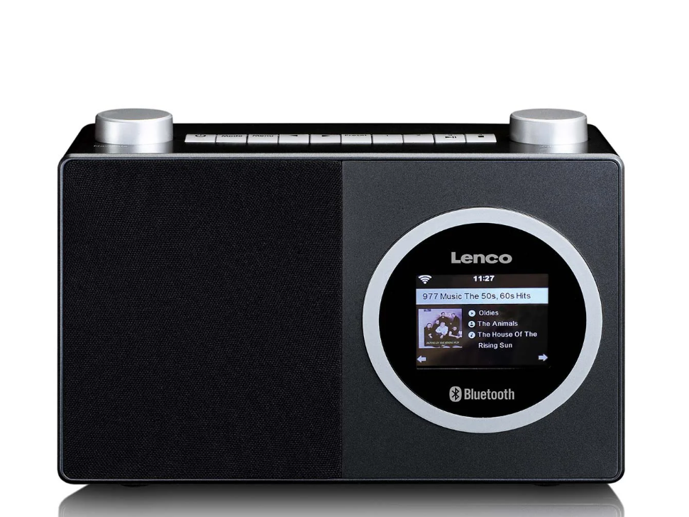 LENCO DIR-70BK - Renkli ekranlı ve Bluetooth® özellikli internet radyosu - Siyah - Görsel 3