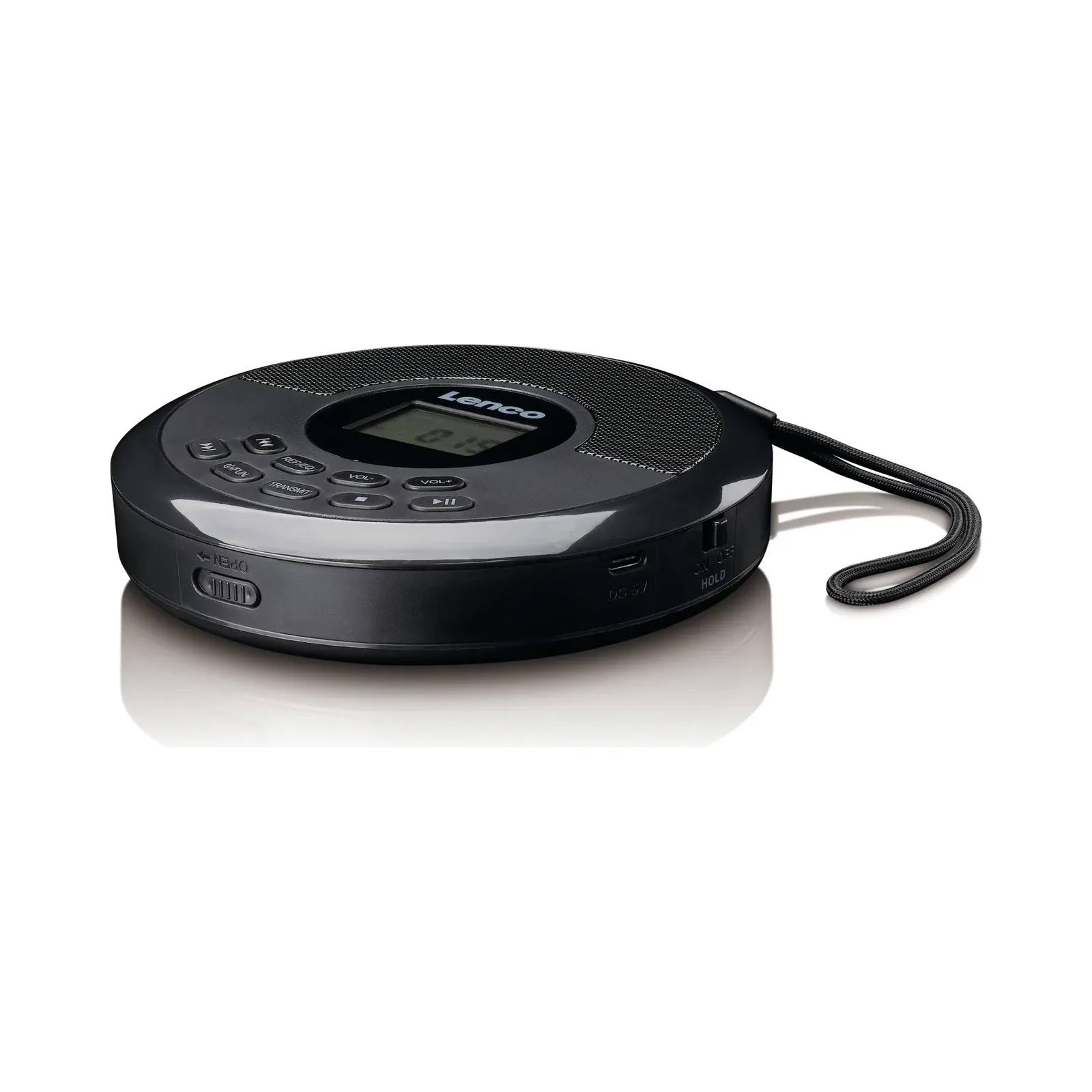 Lenco CD-340BK - Bluetooth ve dahili hoparlörlü taşınabilir CD/MP3 çalar