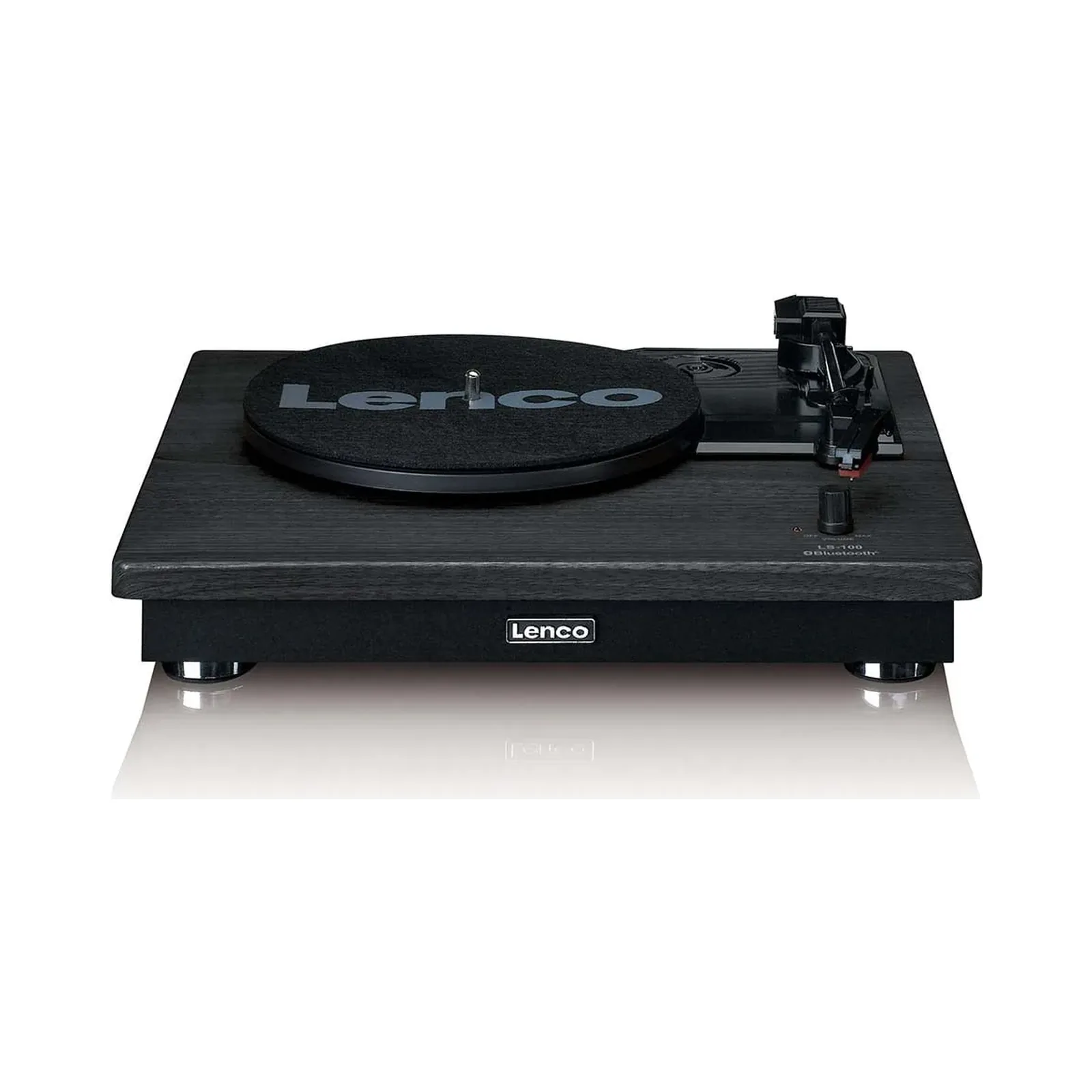 ENCO LS-100BK Bluetoothlu - 2 harici hoparlörlü pikap