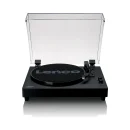 LENCO LS-60BK AHŞAP KASA USB BAĞLANTILI AT-3600 AUDIO TECHNICA İĞNE, PLASTİK KAPAKLI, BLUETOOTH IN/OUT