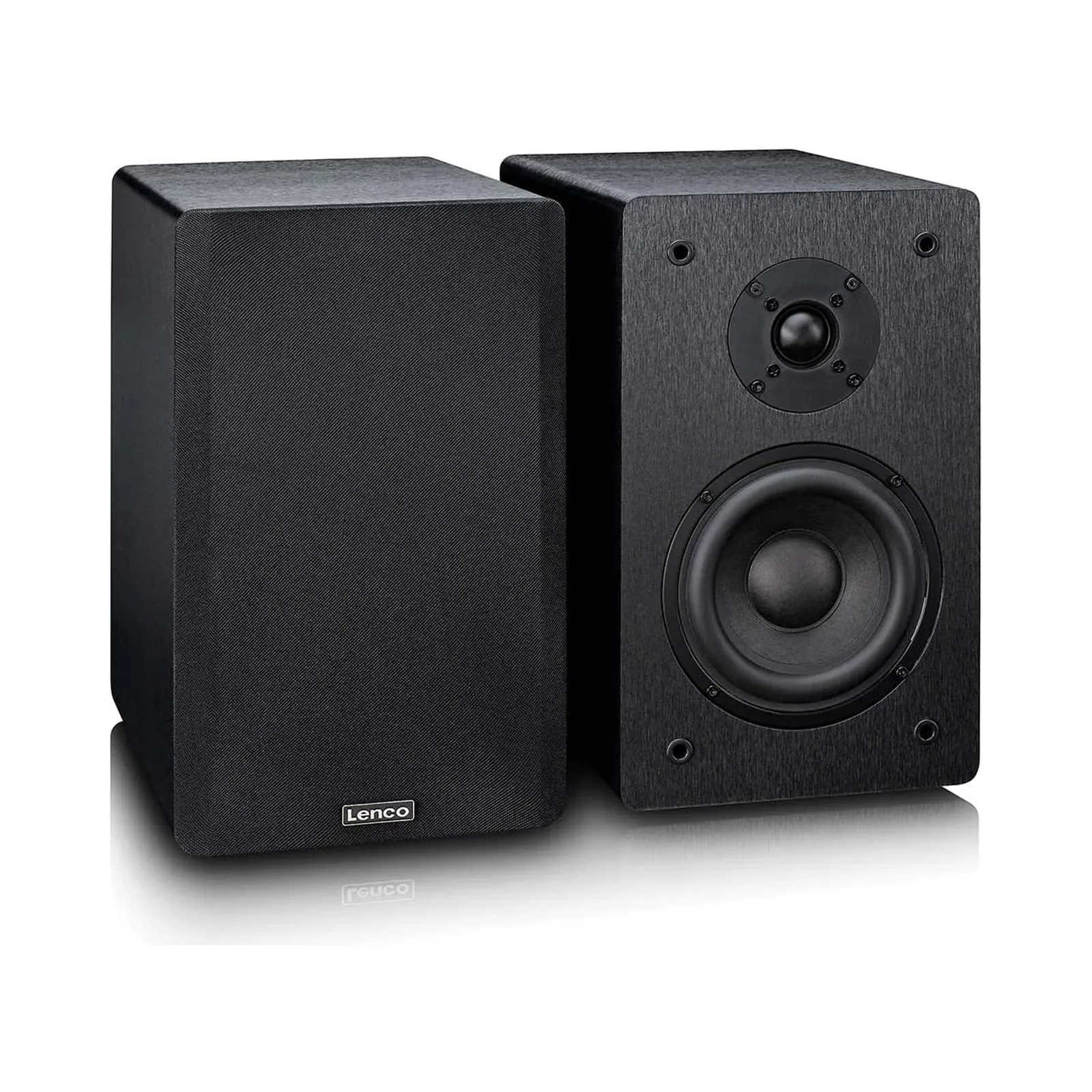 LENCO LS-700BK - Hoparlörlü, Bluetooth® özellikli ve Ortofon 2M Red pikaplı yüksek güçlü HiFi plak çalar