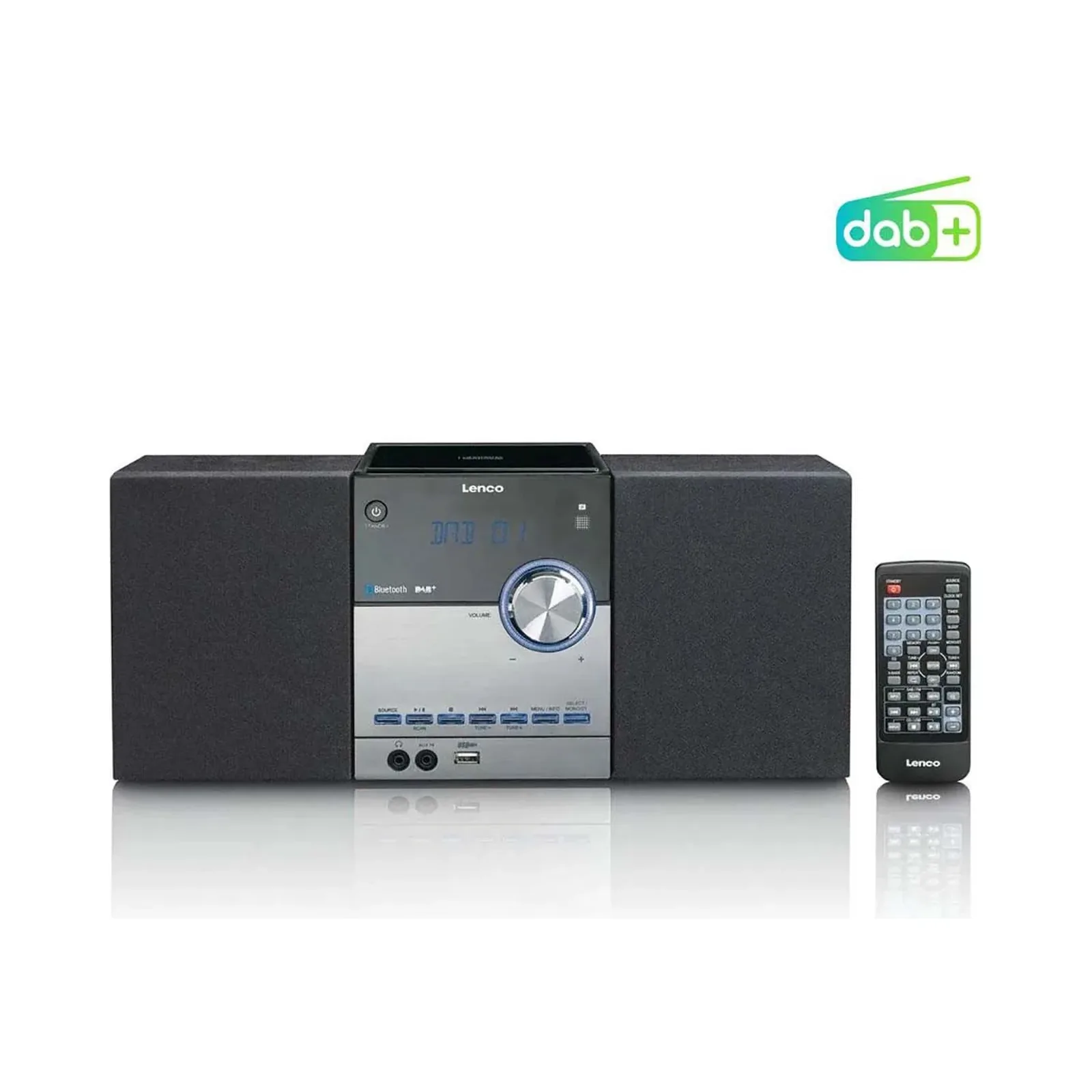 LENCO MC-150 Stereo, DAB+ FM, CD, Bluetooth® ve USB oynatıcı özellikli