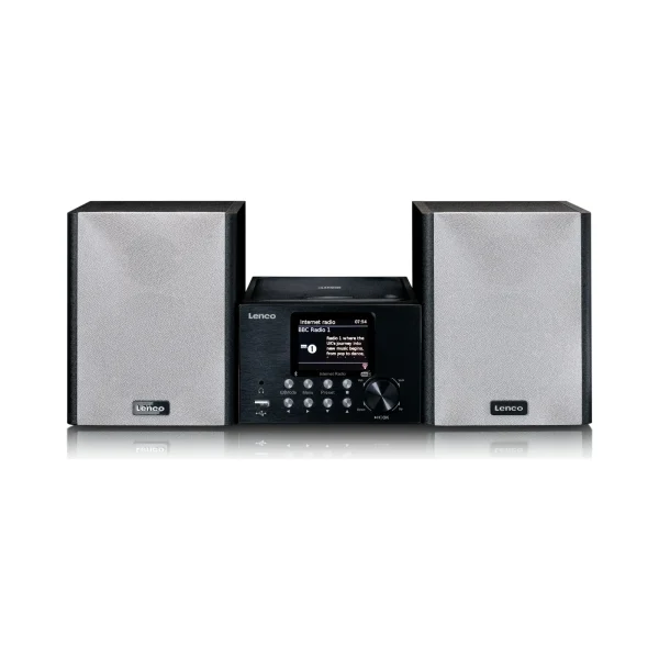 LENCO MC-250BK - Akıllı Radyo, CD/USB oynatıcı, internet, DAB+, Bluetooth® özellikli mikro set