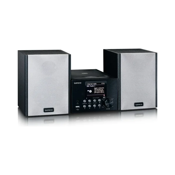 LENCO MC-250BK - Akıllı Radyo, CD/USB oynatıcı, internet, DAB+, Bluetooth® özellikli mikro set