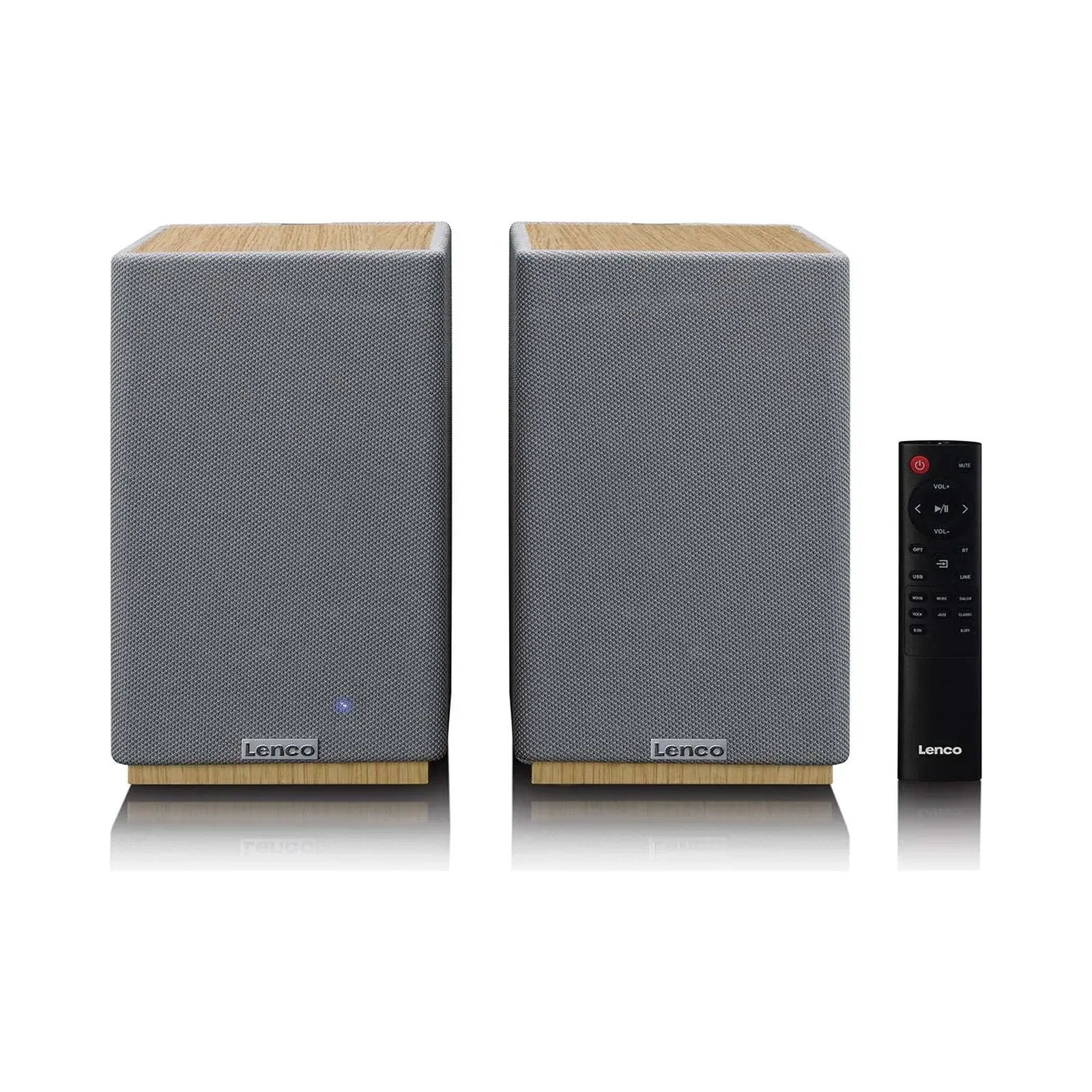 Lenco SPB-241WDGY - HiFi Stereo Bluetooth® Hoparlör Çifti