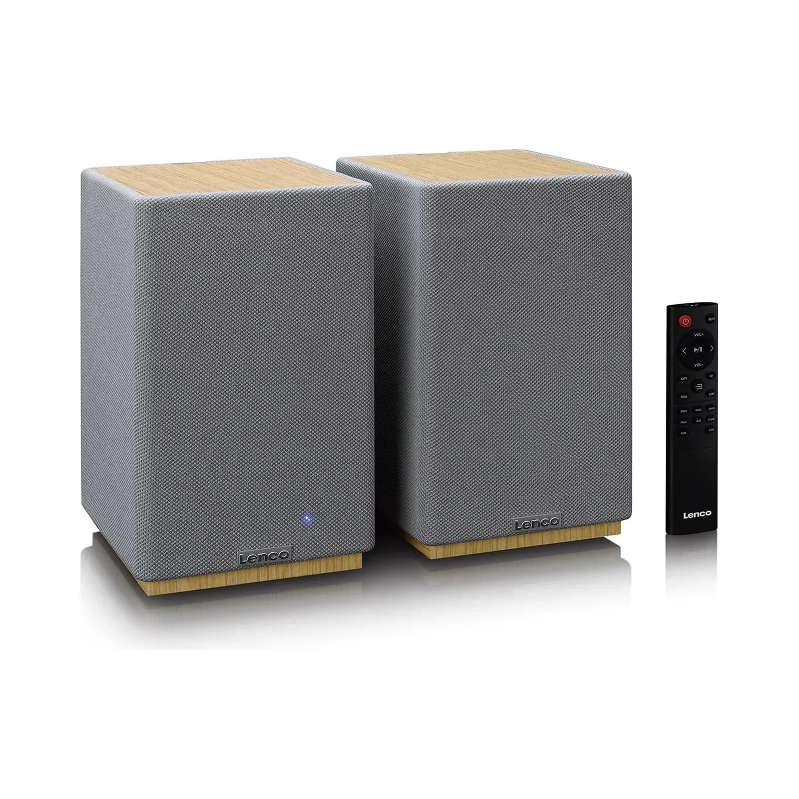 Lenco SPB-241WDGY - HiFi Stereo Bluetooth® Hoparlör Çifti
